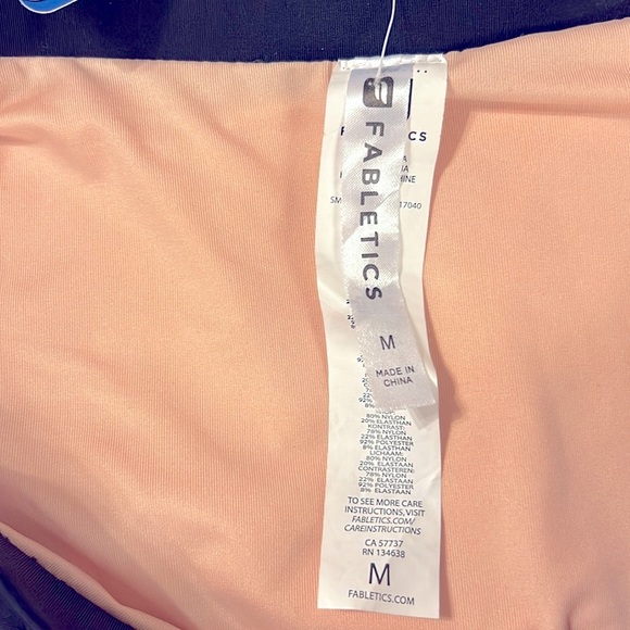 Fablectics Bikini Bottom.      New With Tags - Picture 2 of 8